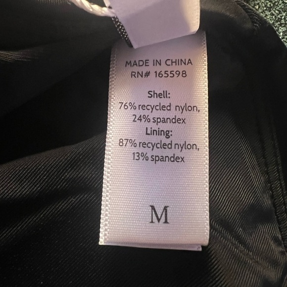 Andie Swim The Asbury One Piece Swimsuit NWT Size M Black - Picture 9 of 9